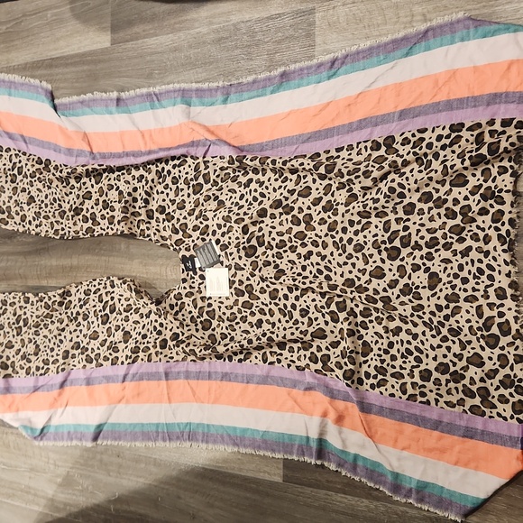 NWT ECHO OSFM SCARF/KIMONO - Picture 4 of 6